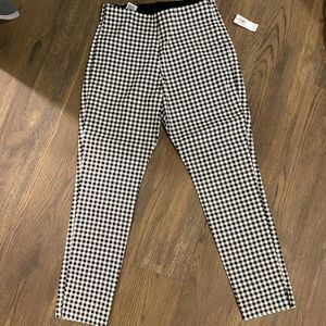 High waisted ankle pants